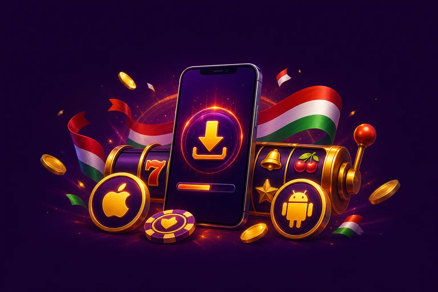 A HitnSpin mobil alkalmazás telepítése iOS és Android rendszeren magyar játékosoknak